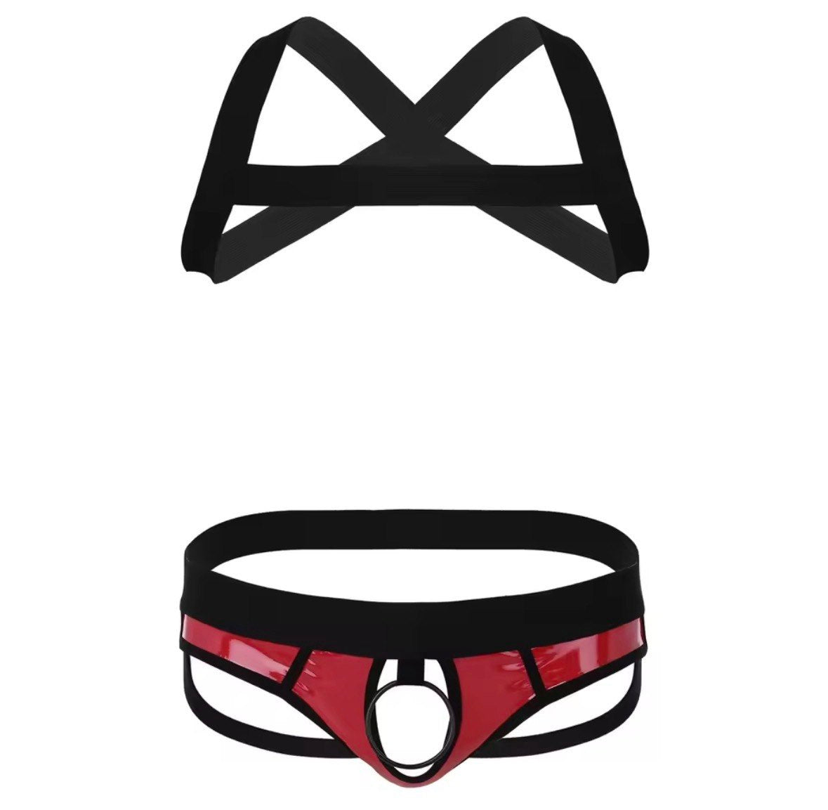 Sexy set with a metal O-ring